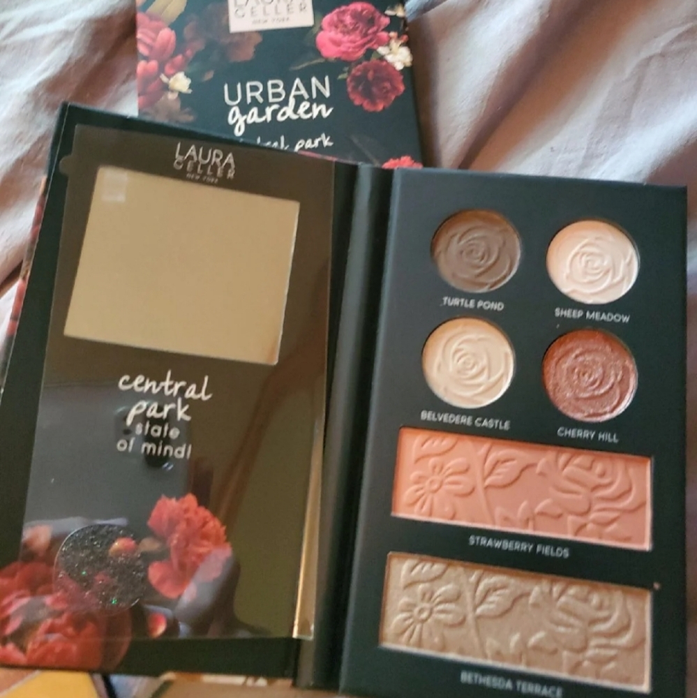 Laura geller urban garden central Park palette